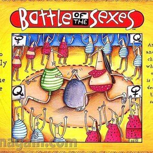 UNIVERSITY GAMES Battle of the Sexes Board Game - NWT's